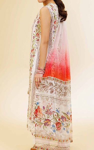 Nishat Off White Lawn Suit (2 pcs) | Pakistani Lawn Dress in USA- Image 2