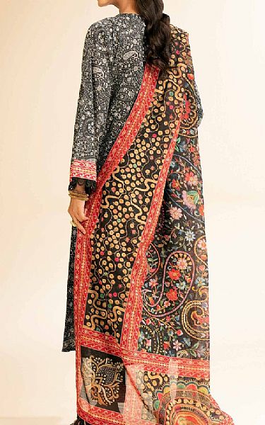 Nishat Black Lawn Suit | Pakistani Lawn Dress in USA- Image 2