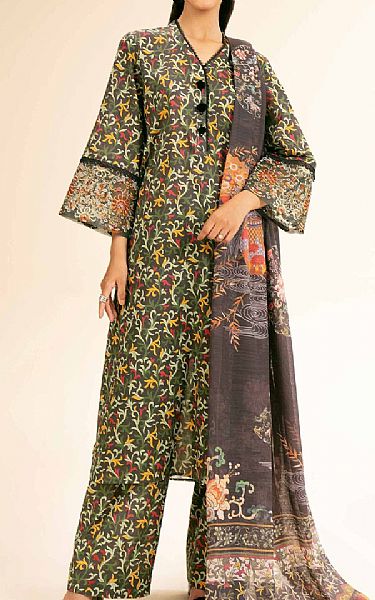 Nishat Multi Lawn Suit | Pakistani Lawn Dress in USA- Image 1