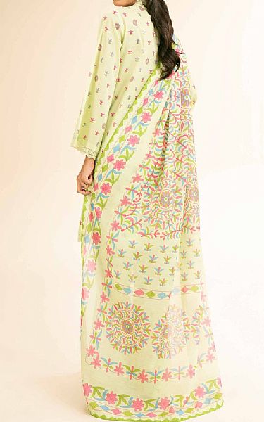 Nishat Beryl Green Lawn Suit | Pakistani Lawn Dress in USA- Image 2