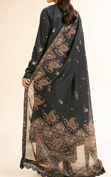 Nishat Black Lawn Suit | Pakistani Lawn Dress in USA- Image 2