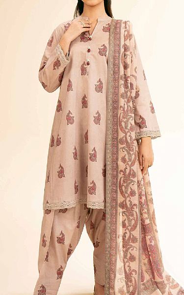 Nishat Desert Sand Lawn Suit | Pakistani Lawn Dress in USA- Image 1