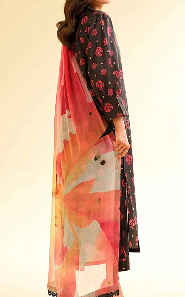 Nishat Black Lawn Suit | Pakistani Lawn Dress in USA- Image 2