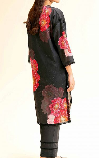 Nishat Black Lawn Suit (2 pcs) | Pakistani Lawn Dress in USA- Image 2