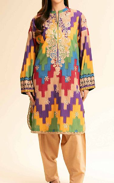 Nishat Multi Lawn Suit (2 pcs) | Pakistani Lawn Dress in USA- Image 1