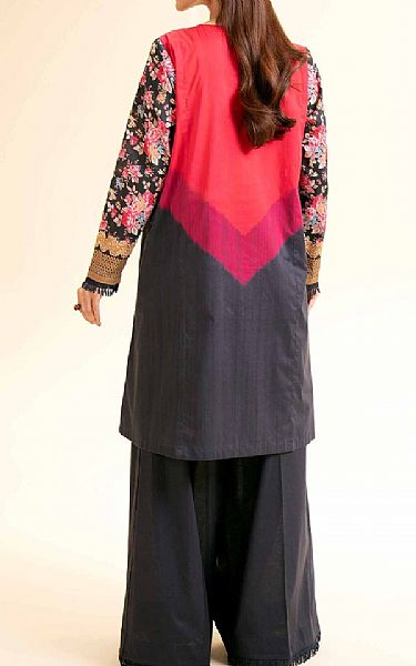Nishat Black Lawn Suit (2 pcs) | Pakistani Lawn Dress in USA- Image 2
