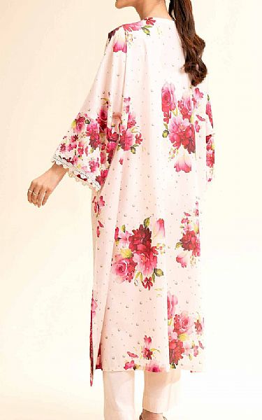 Nishat Off White Lawn Suit (2 pcs) | Pakistani Lawn Dress in USA- Image 2