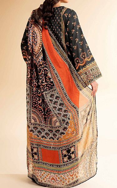 Nishat Black Lawn Suit | Pakistani Lawn Dress in USA- Image 2
