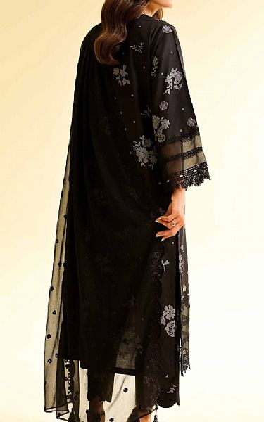 Nishat Black Cambric Suit | Pakistani Lawn Dress in USA- Image 2