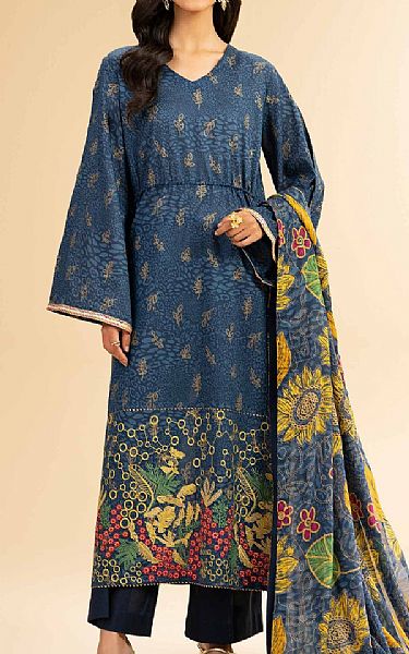Nishat Pickled Bluewood Lawn Suit | Pakistani Lawn Dress in USA- Image 1