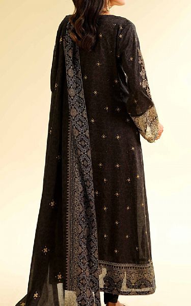 Nishat Black Lawn Suit | Pakistani Lawn Dress in USA- Image 2