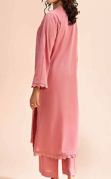 Nishat Rose Pink Dobby Suit (2 pcs) | Pakistani Winter Dresses in USA- Image 2