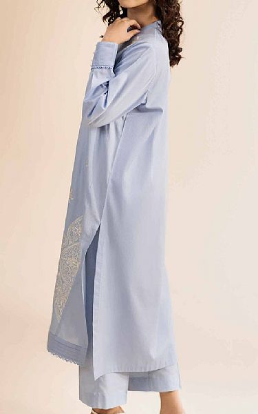Nishat Lavender Dobby Suit (2 pcs) | Pakistani Winter Dresses in USA- Image 2