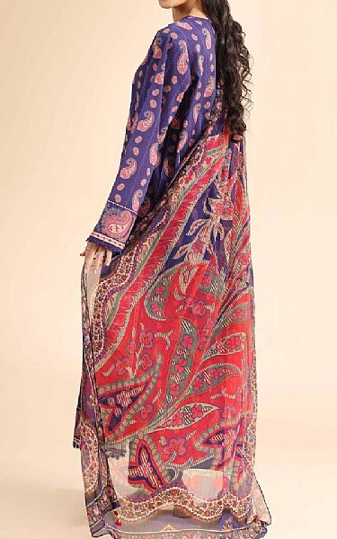 Nishat Purple Haze Cambric Suit (2 pcs) | Pakistani Lawn Dress in USA- Image 2