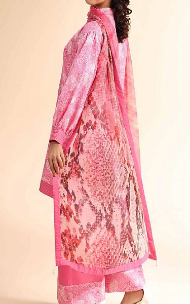 Nishat Pink Cambric Suit (2 pcs) | Pakistani Lawn Dress in USA- Image 2