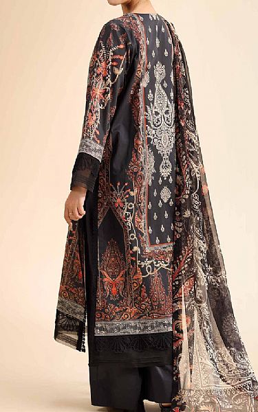 Nishat Black Cambric Suit | Pakistani Lawn Dress in USA- Image 2