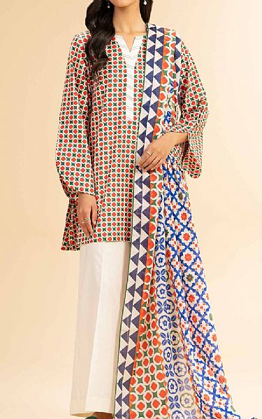 Nishat Multi Cambric Suit | Pakistani Lawn Dress in USA- Image 1