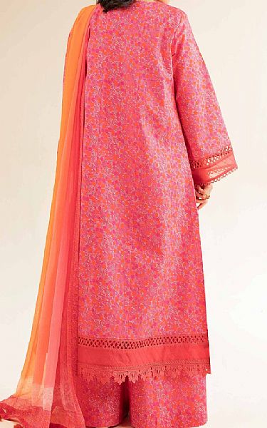 Nishat Pink Cambric Suit | Pakistani Lawn Dress in USA- Image 2
