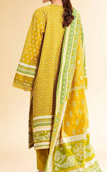 Nishat Mustard Cambric Suit | Pakistani Lawn Dress in USA- Image 2