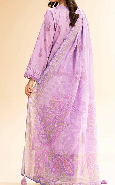 Nishat Mauve Lawn Suit (2 pcs) | Pakistani Lawn Dress in USA- Image 2