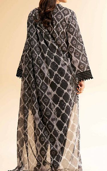 Nishat Black Lawn Suit (2 pcs) | Pakistani Lawn Dress in USA- Image 2