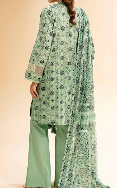 Nishat Green Lawn Suit (2 pcs) | Pakistani Lawn Dress in USA- Image 2