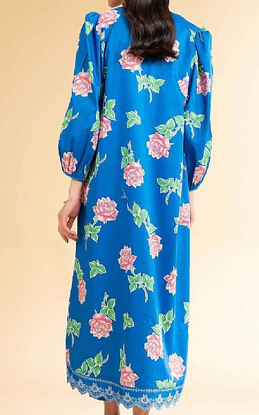 Nishat Blue Lawn Suit (2 pcs) | Pakistani Lawn Dress in USA- Image 2