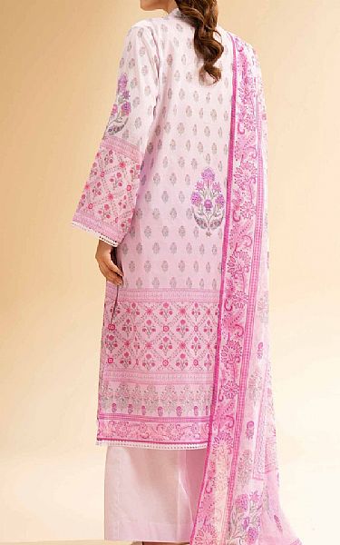 Nishat Pastel Pink Lawn Suit | Pakistani Lawn Dress in USA- Image 2
