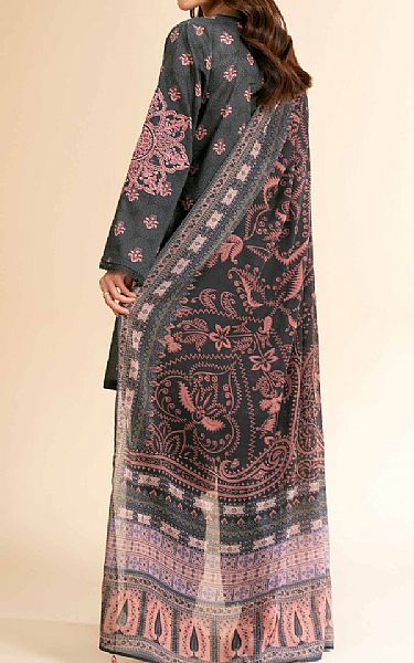 Nishat Black Lawn Suit (2 pcs) | Pakistani Lawn Dress in USA- Image 2