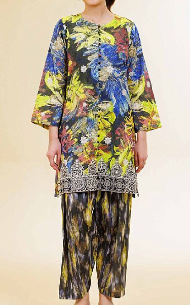 Nishat Multi Cambric Suit (2 pcs) | Pakistani Lawn Dress in USA- Image 1