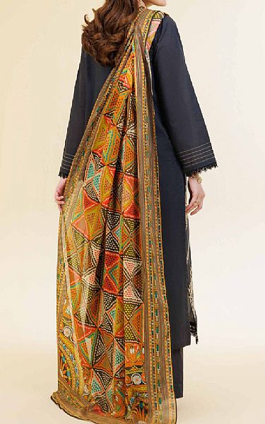 Nishat Black Cambric Suit | Pakistani Lawn Dress in USA- Image 2