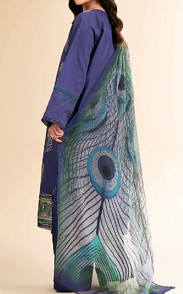 Nishat Purple Haze Cambric Suit | Pakistani Lawn Dress in USA- Image 2