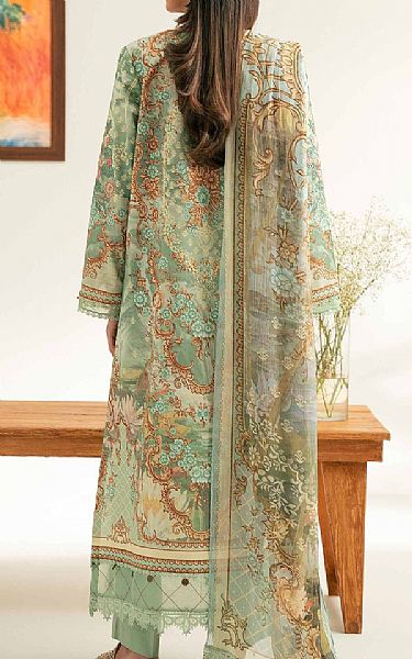 Nishat Green Mist Lawn Suit | Pakistani Lawn Dress in USA- Image 2