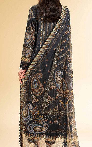 Nishat Black Lawn Suit | Pakistani Lawn Dress in USA- Image 2