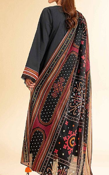 Nishat Black Cambric Suit | Pakistani Lawn Dress in USA- Image 2