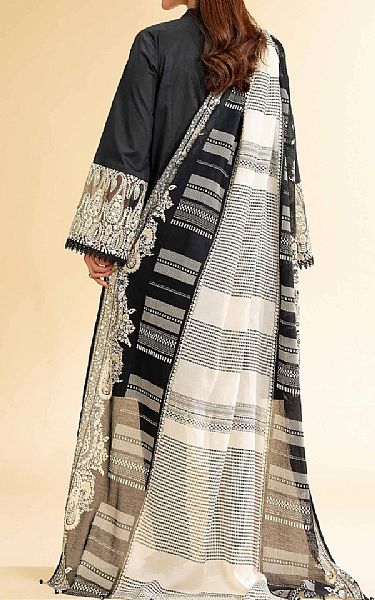 Nishat Black Cambric Suit | Pakistani Lawn Dress in USA- Image 2