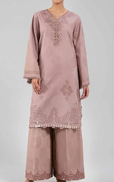 Nishat Cavern Pink Jacquard Suit (2 pcs) | Pakistani Lawn Dress in USA- Image 1