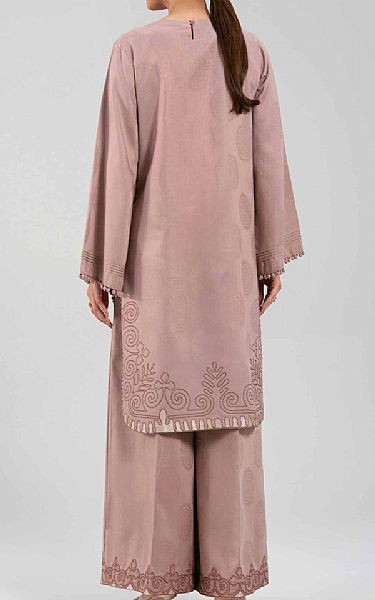 Nishat Cavern Pink Jacquard Suit (2 pcs) | Pakistani Lawn Dress in USA- Image 2
