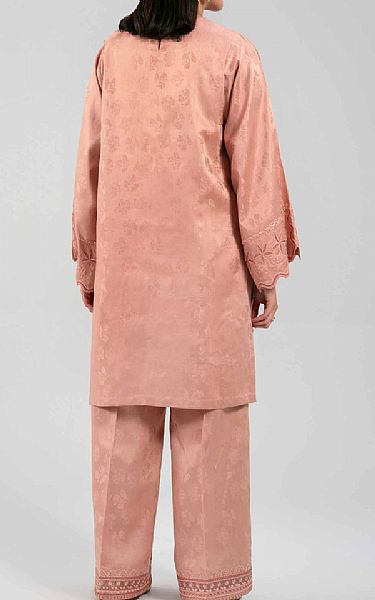 Nishat Light Peach Jacquard Suit (2 pcs) | Pakistani Lawn Dress in USA- Image 2