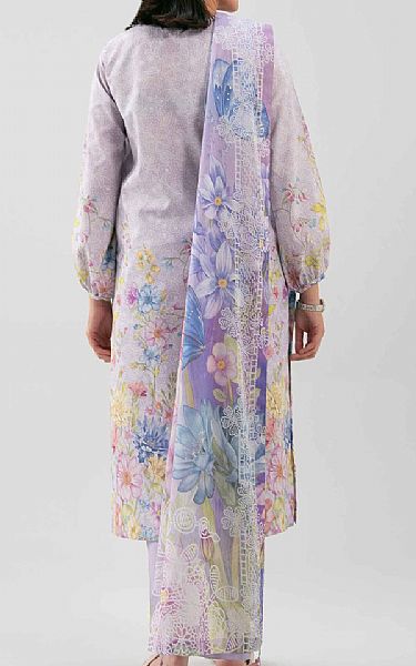 Nishat Lilac Lawn Suit (2 pcs) | Pakistani Lawn Dress in USA- Image 2