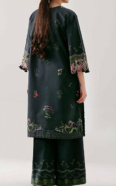 Nishat Black Lawn Suit (2 pcs) | Pakistani Lawn Dress in USA- Image 2