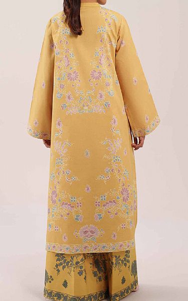 Nishat Light Orange Lawn Suit (2 pcs) | Pakistani Lawn Dress in USA- Image 2