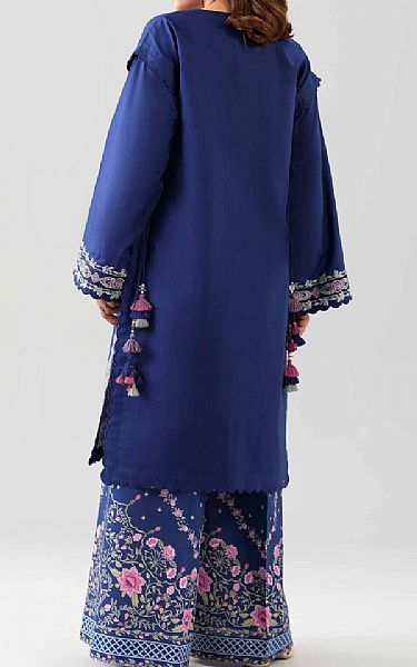 Nishat Blueberry Cambric Suit (2 pcs) | Pakistani Lawn Dress in USA- Image 2
