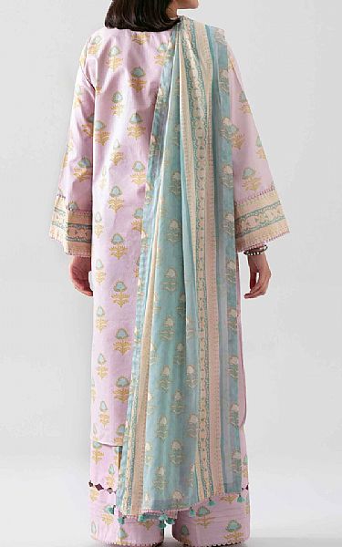 Nishat Light Pink Lawn Suit | Pakistani Lawn Dress in USA- Image 2