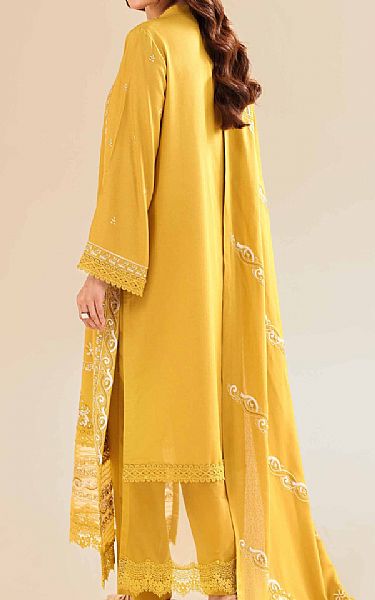 Nishat Mustard Karandi Suit | Pakistani Winter Dresses in USA- Image 2