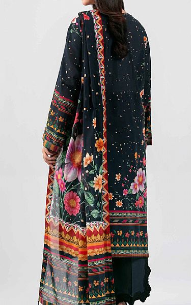 Nishat Black Lawn Suit | Pakistani Lawn Dress in USA- Image 2