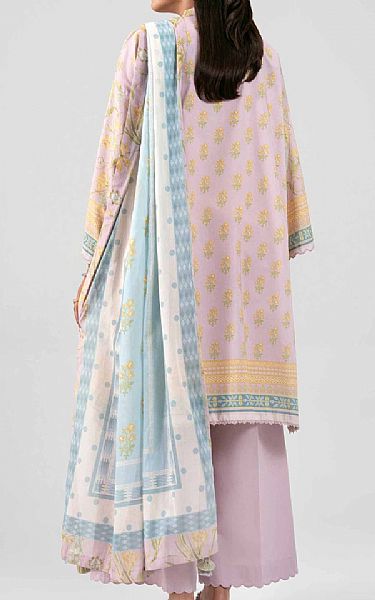 Nishat Light Mauve Lawn Suit | Pakistani Lawn Dress in USA- Image 2