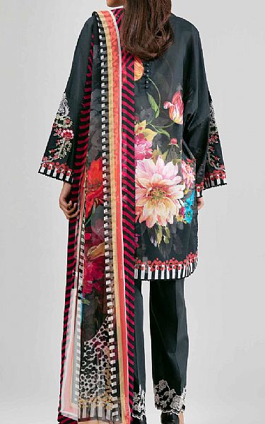Nishat Black Lawn Suit | Pakistani Lawn Dress in USA- Image 2