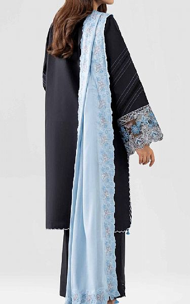 Nishat Black Lawn Suit | Pakistani Lawn Dress in USA- Image 2