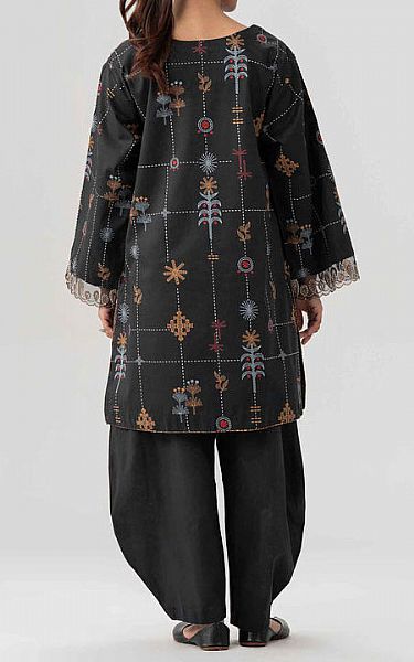 Nishat Black Lawn Suit (2 pcs) | Pakistani Lawn Dress in USA- Image 2